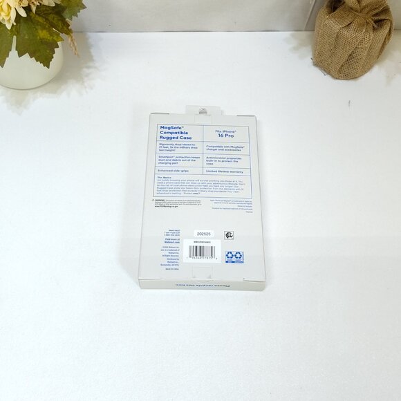Protect Onn. iPhone 16 Pro MagSafe Compatible Rugged Case 21' Drop Tested NIB - Picture 2 of 3